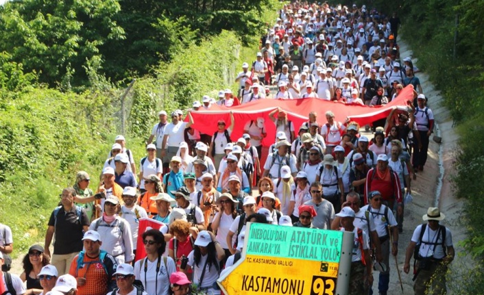Atatürk ve İstiklal Yolu Yürüyüşü 9 Haziran 2020’de İnebolu’dan başlayacak