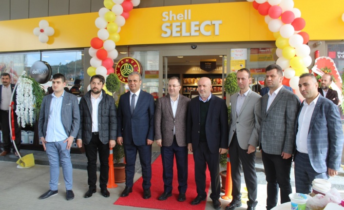 Sahilin İlk Shell İstasyonu Bozkurt’ta Açıldı