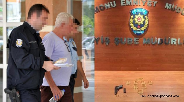 Kuyumcu dolandırıcısı İnebolu'da otelde yakalandı