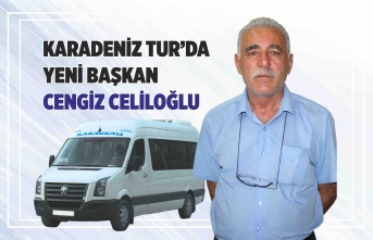 Karadeniz Tur'un Yeni Başkanı Cengiz Celiloğlu