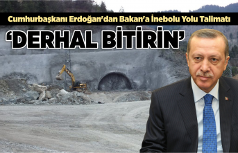 Cumhurbaşkanı Erdoğan'dan Bakan'a İnebolu Yolu Talimatı
