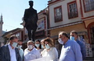 Atatürk Anıtı ve meydan düzenlemesi start alıyor