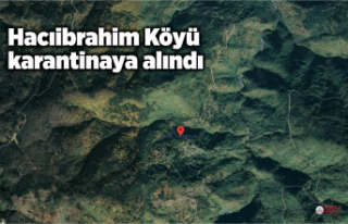 Hacıibrahim Köyü 14 gün karantinada