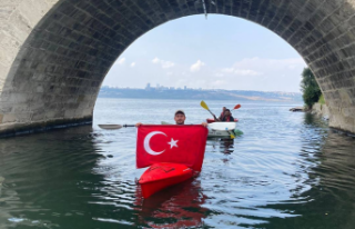 İstanbul'dan İnebolu'ya kano ile kürek...