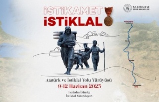Atatürk ve İstiklal Yolu Yürüyüşü başvuruları...