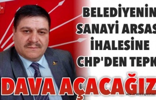CHP'li Çelebioğlu'ndan Belediye İhalesine...