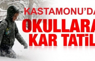 Kastamonu'da Kar Tatili