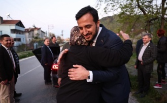 Başkan Abdullah Özdemir, 6 ilçeyi ziyaret etti