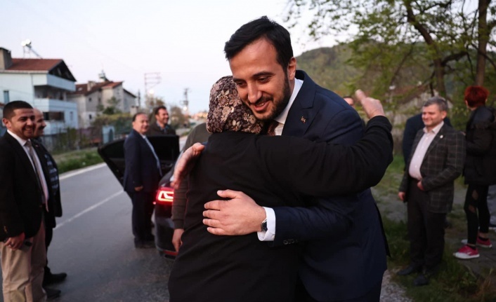 Başkan Abdullah Özdemir, 6 ilçeyi ziyaret etti